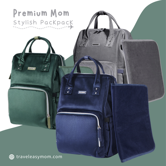 Premium Mom Stylish Backpack (nappy bag)