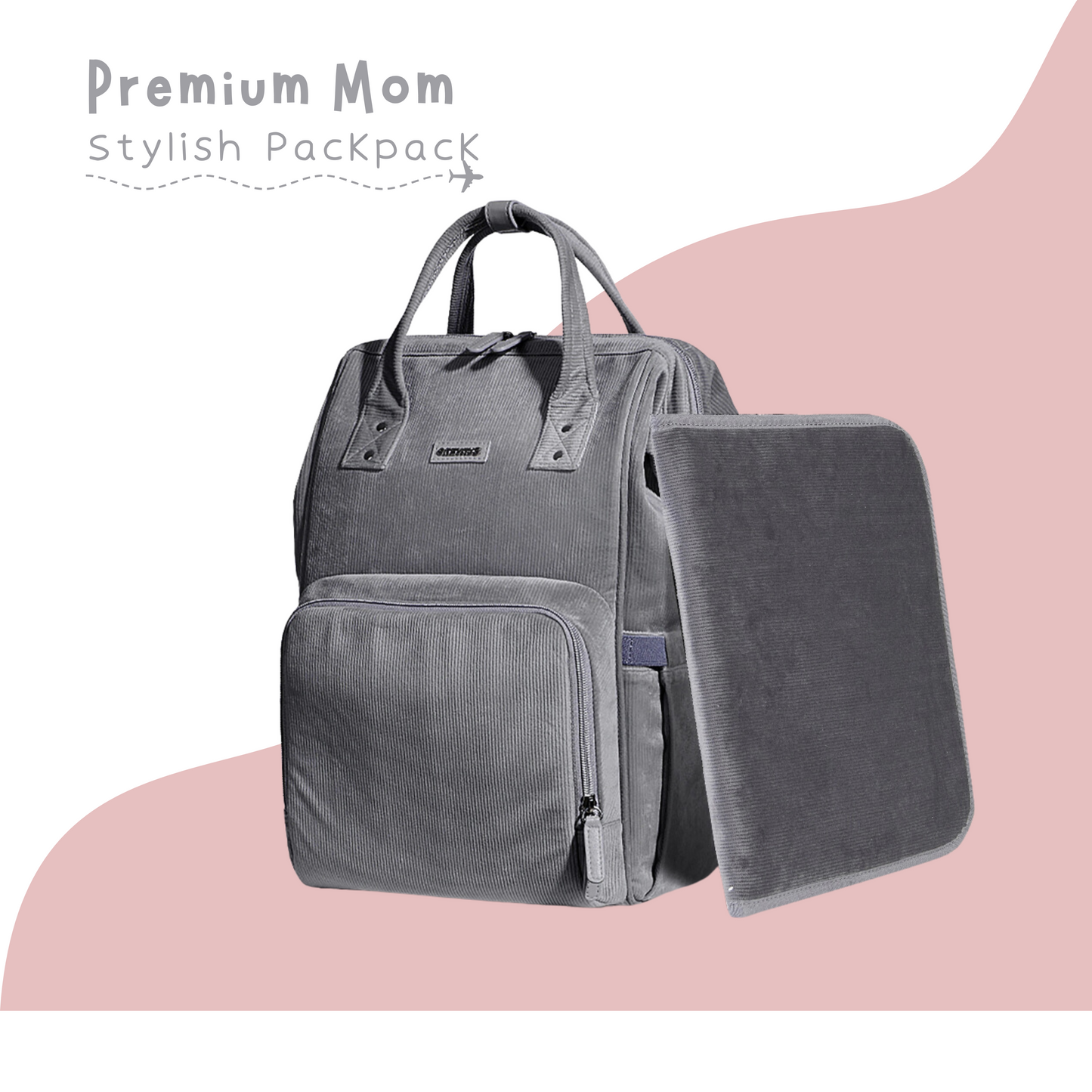 Premium Mom Stylish Backpack (nappy bag)