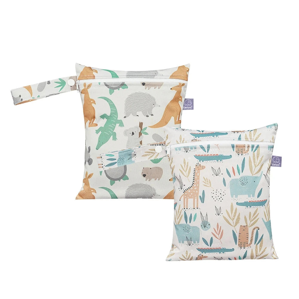 Nappy or Wet Bag 18x 25cm- Set of 2