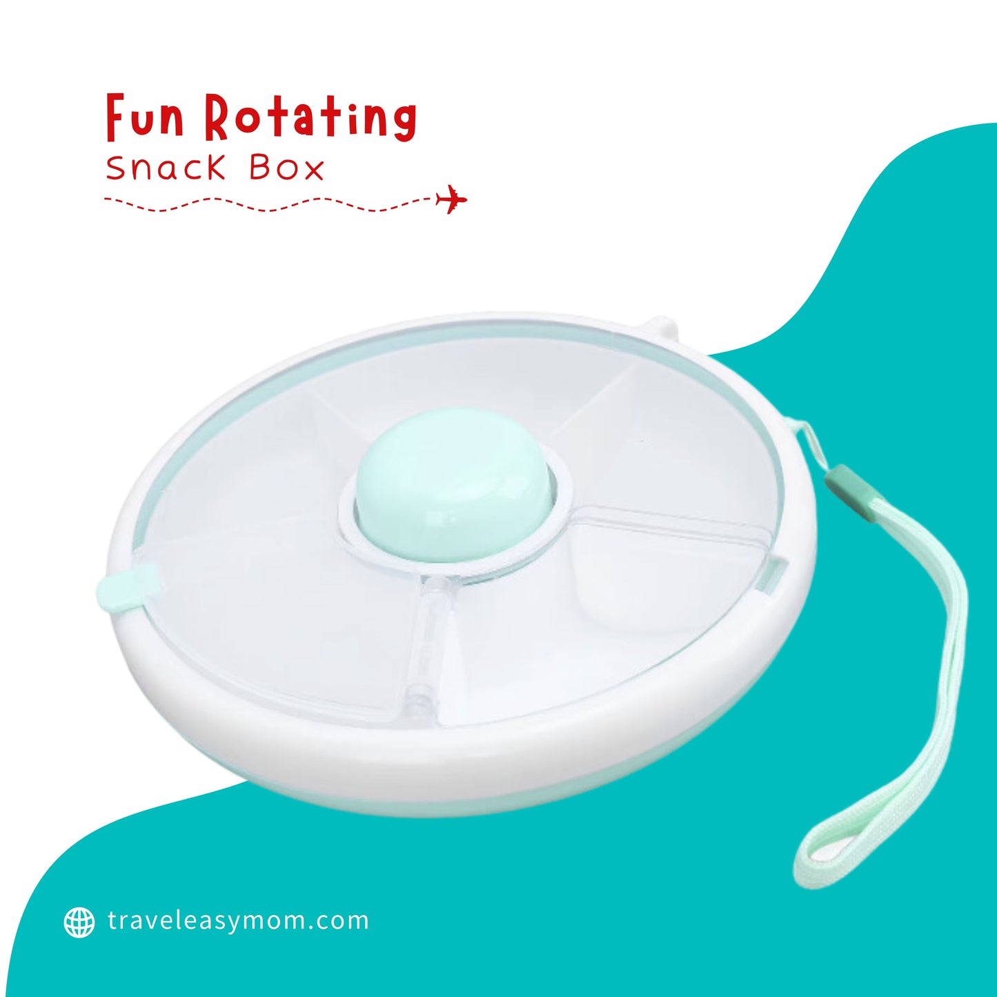 Fun Rotating Snack Box