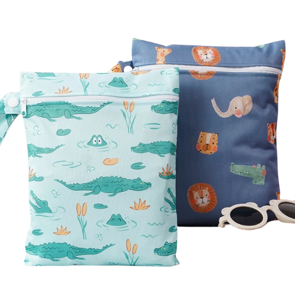 Nappy or Wet Bag 18x 25cm- Set of 2